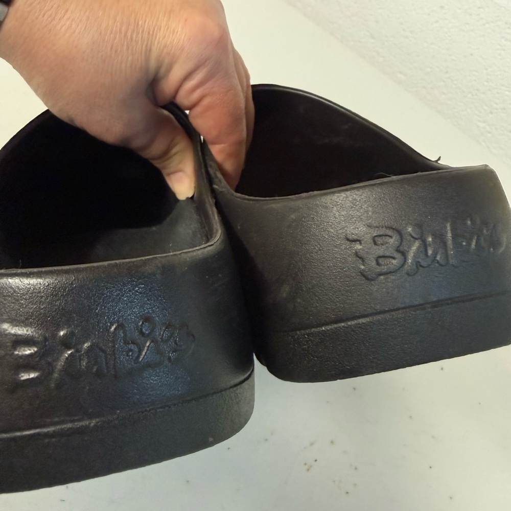 Birkenstock Black Slip-On Clogs—2 different sizes - Picture 4 of 7